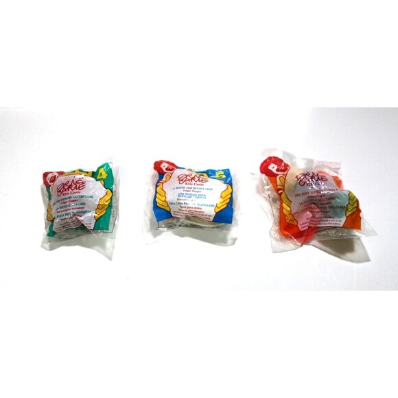 McDonald Happy Meal Toy Eric Carle Firefly Caterpillar Hermit Crab Finger Puppet - Picture 1 of 8